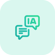 Voces de IA + escenas humanas