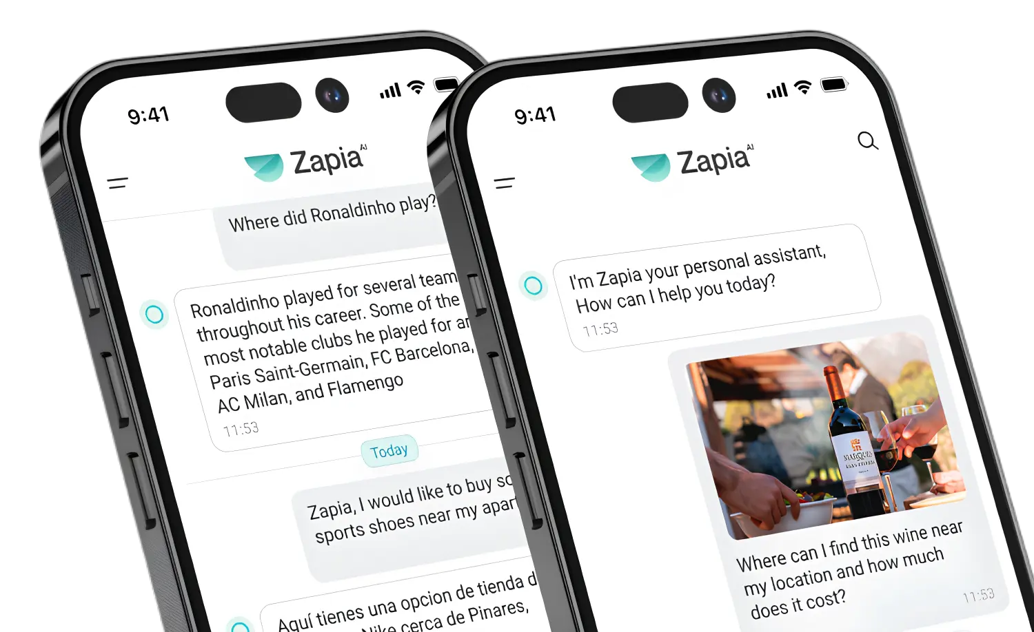 Zapia App Images