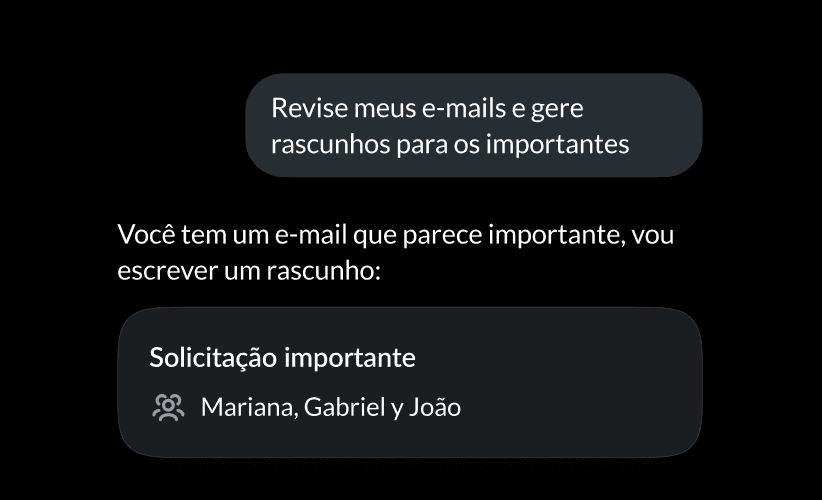 Responde por você